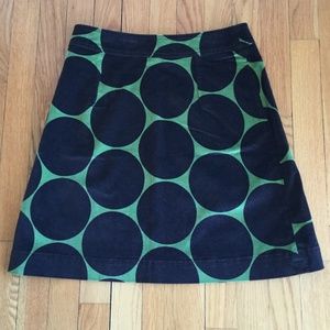 Green and Brown Boden Skirt NWOT